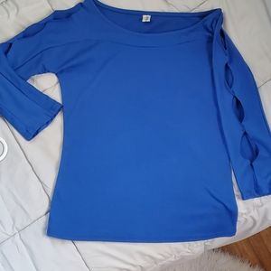 Gumuxi Cobalt blue top